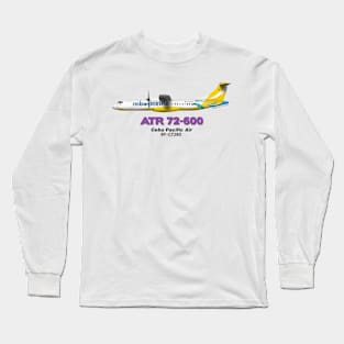 Avions de Transport Régional 72-600 - Cebu Pacific Air Long Sleeve T-Shirt